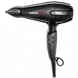 BaByliss PRO Pro Caruso HQ Hairdryer Plaukų džiovintuvas su jonų generatoriumi Black