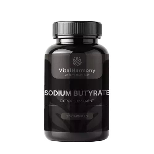 Vitalharmony Sodium Butyrate Butiratas virškinimui 90 kapsulių