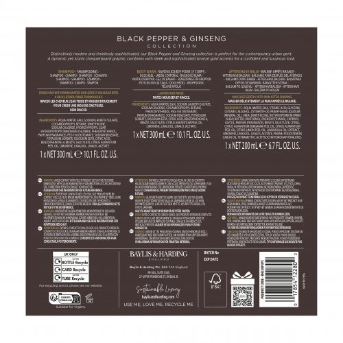 Baylis & Harding Luxury Bathing Trio Prabangus prausimosi rinkinys vyrams