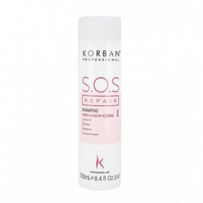 Korban Professional S.O.S Repair Shampoo Atjaunojošs matu šampūns 250ml