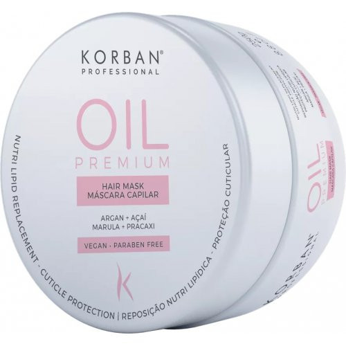 Korban Professional Oil Premium Mask Drėkinanti plaukų kaukė 250g