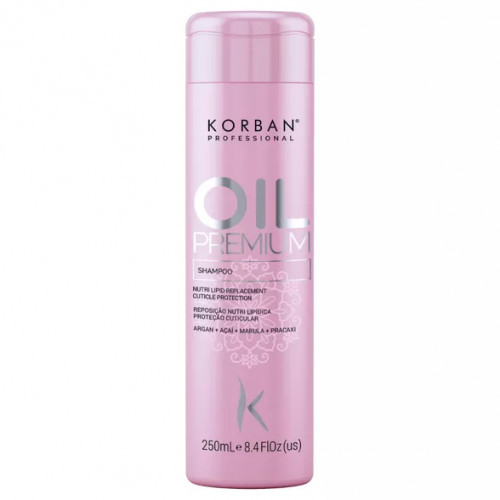 Korban Professional Oil Premium Shampoo Švelniai valantis plaukų šampūnas 250ml
