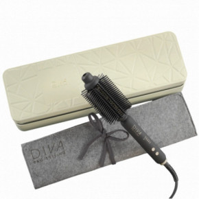 Diva Pro Styling Precious Metals Gold Dust Full Volume, Curling & Styling Hot Brush 1pcs