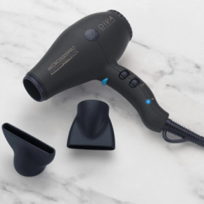 Diva Pro Styling Micro 5000 Pro Dryer Plaukų džiovintuvas Black