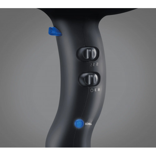 Diva Pro Styling Micro 5000 Pro Dryer Plaukų džiovintuvas Black