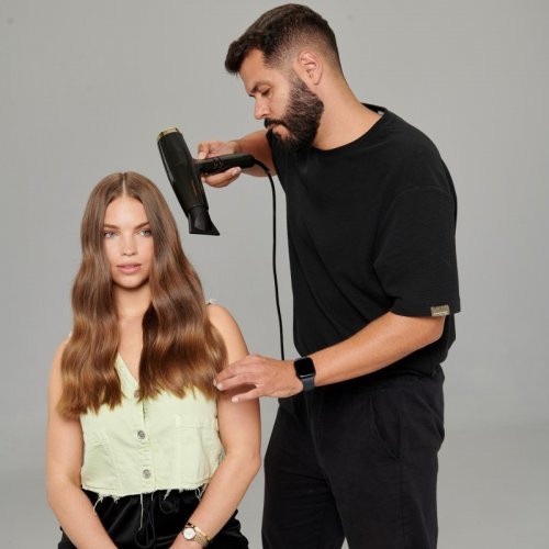 BaByliss PRO Falco High Speed Blow Dryer Plaukų džiovintuvas Black & Silver