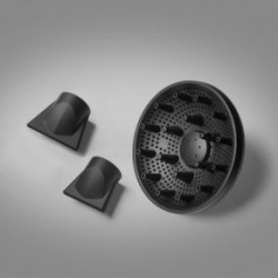 BaByliss PRO Falco High Speed Blow Dryer Plaukų džiovintuvas Black & Silver