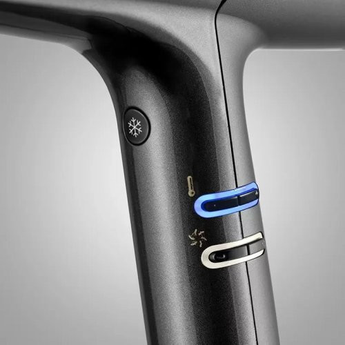 BaByliss PRO Falco High Speed Blow Dryer Plaukų džiovintuvas Black & Silver