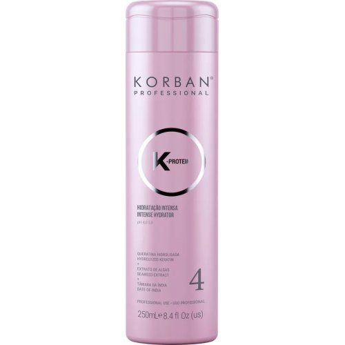 Korban Professional K-Protein Intense Hydrator - 4 Intensyvus plaukų drėkiklis 100ml