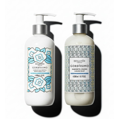 Benamor Gordíssimo Nutritive Body Lotion & Soap Set Kūno losjono ir muilo rinkinys