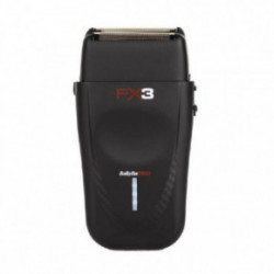 BaByliss PRO Black Titanium Double Foil Shaver Mobili įkraunama plaukų skutimo mašinėlė Black