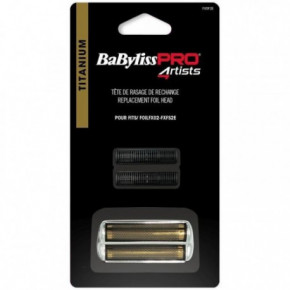 BaByliss PRO Replacement Foil Head 2 Cutters Tīkla un asmeņu komplekts matu skūšanas mašīnai Silver