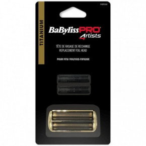 BaByliss PRO Replacement Foil Head 2 Cutters Pakaitinis rinkinys plaukų skutimo mašinėlei Gold