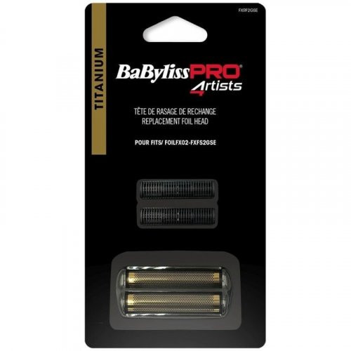 BaByliss PRO Replacement Foil Head 2 Cutters Pakaitinis rinkinys plaukų skutimo mašinėlei Gold