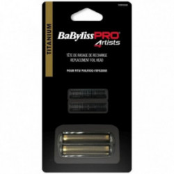 BaByliss PRO Replacement Foil Head 2 Cutters Pakaitinis rinkinys plaukų skutimo mašinėlei Gold