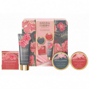 Baylis & Harding Boudoire Luxury Pamper Tin Gift Set Ķermeņa kopšanas komplekts