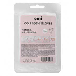 E.Mi Collagen Gloves Kolageno pirštinės rankoms 1 pora