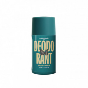 Men Rock Deodorant Woody Spice Dezodorantas vyrams 75ml