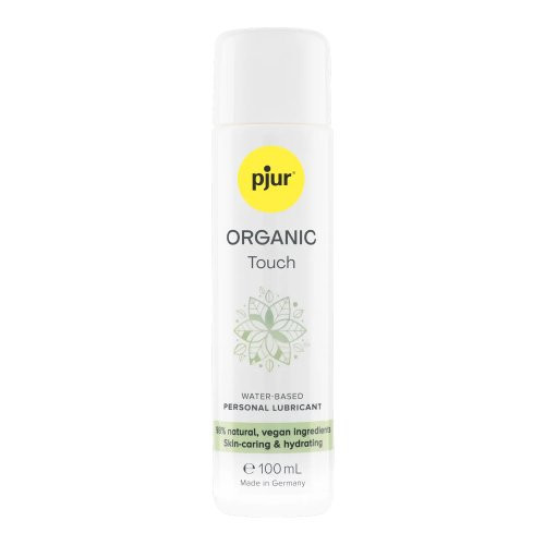Pjur Organic Touch Water-based Personal Lubricant Vandens pagrindo lubrikantas 100ml