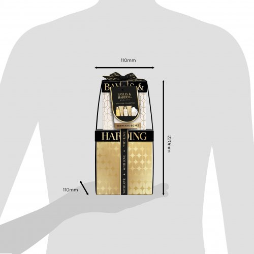 Baylis & Harding Sweet Mandarin & Grapefruit Luxury Pamper Present Gift Box Set Šventiškai supakuotas kūno priežiūros priemonių rinkinys