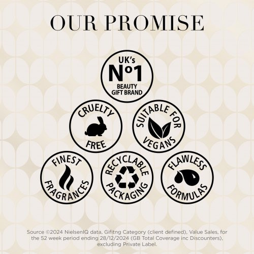 Baylis & Harding Sweet Mandarin & Grapefruit Luxury Pamper Present Gift Box Set Šventiškai supakuotas kūno priežiūros priemonių rinkinys