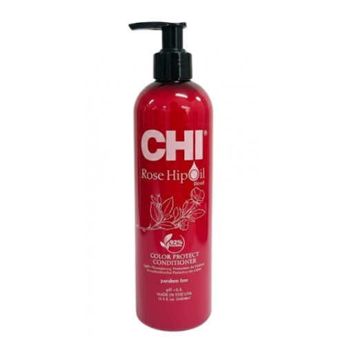 CHI Rose Hip Oil Conditioner Kondicionierius dažytiems plaukams su erškėtuogių aliejumi 340ml