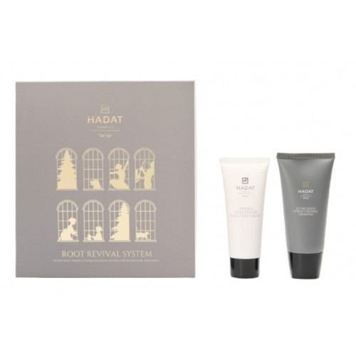 Hadat Cosmetics Root Revival Hair System Kit Plaukų šaknų atkūrimo priemonių rinkinys