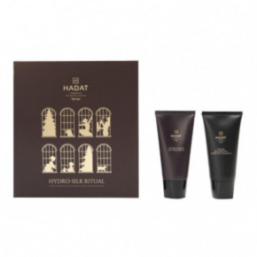 Hadat Cosmetics Hydro Silk Ritual Kit Šilko baltymų plaukų priežiūros rinkinys
