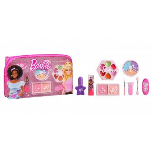Barbie Makeup Toiletry Bag Lėlės Barbės rinkinys su kosmetine 1 vnt.