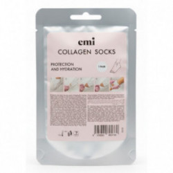 E.Mi Collagen Socks Kolageno kojinės pėdų priežiūrai 1 pora