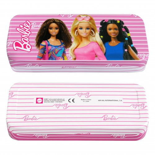 Barbie Makeup Tin with 3 Folding Trays Dekoratyvinės kosmetikos vaikiškas rinkinys 1 vnt.