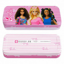 Barbie Makeup Tin with 3 Folding Trays Dekoratyvinės kosmetikos vaikiškas rinkinys 1 vnt.