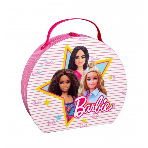 Barbie Round Makeup Case Lėlės Barbės grožio rinkinys 1 vnt.