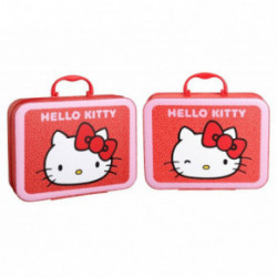 Hello Kitty Padded Makeup Case Katytės Kitės vaikiškas dovanų rinkinys 1 vnt.