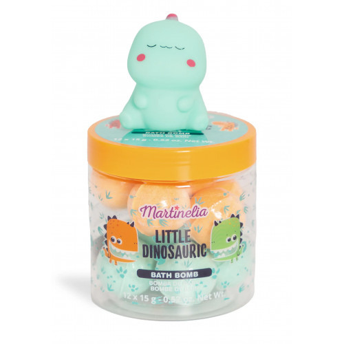 Martinelia Dino Splash Bath Fizzers Vonios bombos 12x15g