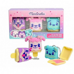 Martinelia Lip Gloss Trio Lūpų blizgesių rinkinys vaikams 3 vnt.