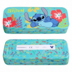 Disney Stitch Makeup Tin with 3 Folding Trays Stičo dekoratyvinės kosmetikos vaikiškas rinkinys 1 vnt.