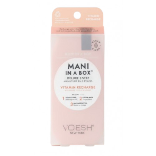 VOESH Waterless Mani In A Box 3in1 Vitamin Recharge Procedūra rankoms Rinkinys