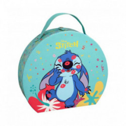 Disney Stitch Round Makeup Case Stičo grožio rinkinys 1 vnt.