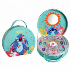 Disney Stitch Round Makeup Case Stičo grožio rinkinys 1 vnt.