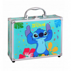 Disney Stitch Makeup Case with Folding Trays 1pcs