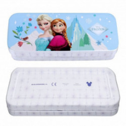 Disney Frozen Makeup Tin with 3 Folding Trays Dekoratyvinės kosmetikos vaikiškas rinkinys 1 vnt.