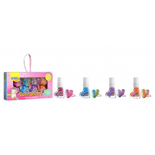 Color Up! Nail Polish Mini Set Vaikiški nagų lakai Unicorn