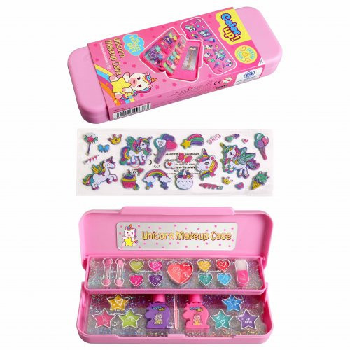 Color Up! Unicorn Makeup Case Vaikiškas kosmetikos rinkinys Unicorn