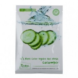 Cre8Skin It's Real Color Hydra Gel Mask Cucumber Hidrogelinė agurkų veido kaukė 30g