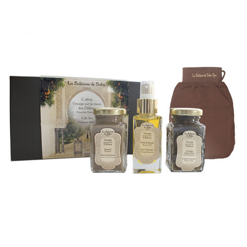 La Sultane De Saba Hammam Gift Set Hamamo ritualas kūnui Rinkinys