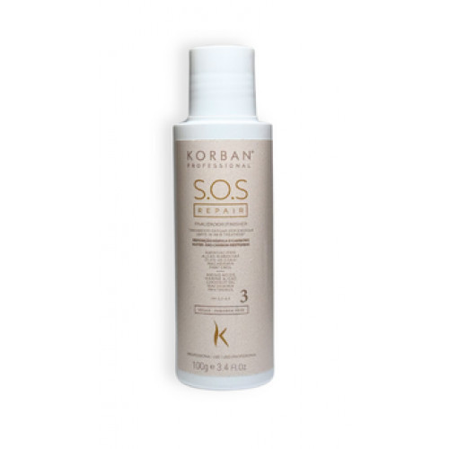 Korban Professional S.O.S Repair Finisher Plaukų serumas procedūros užbaigimui 100ml