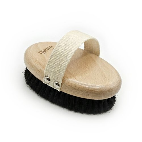 Nuum Cosmetics Dry Exfoliating Body Brush with Copper Masažinis kūno šveitimo šepetys su variu 1 vnt.