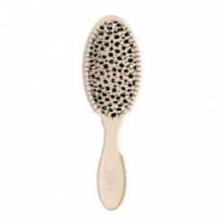 WetBrush Patterned Poise Pro Detangler Brush Ovalus plaukų šepetys Cream Leopard