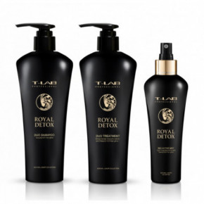 KlipShop T-LAB Professional Royal Detox Plaukų priemonių rinkinys